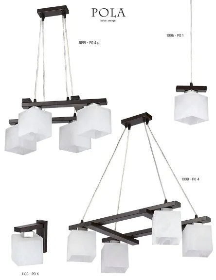 Jupiter 1100 - POK - Nástenné svietidlo POLA 1xE27/60W/230V