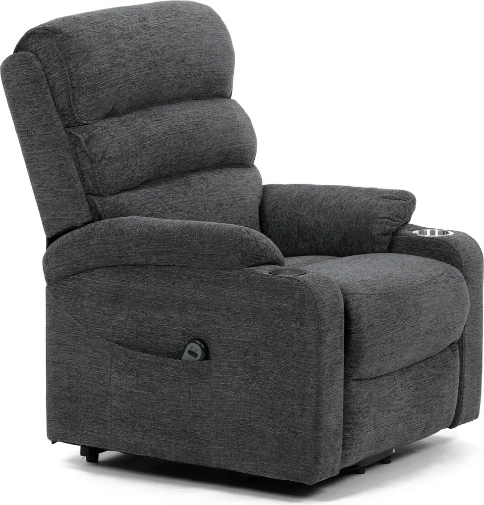 Elektrické polohovacie kreslo TV-S8348 GREY2 Farba: Sivá