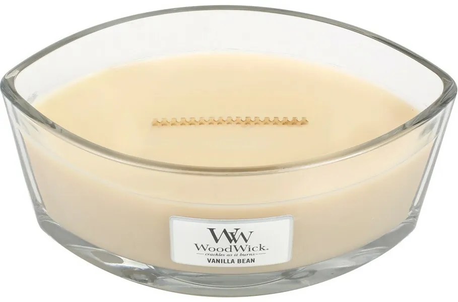 Vonná sviečka WoodWick Vanilla Bean, 453 g