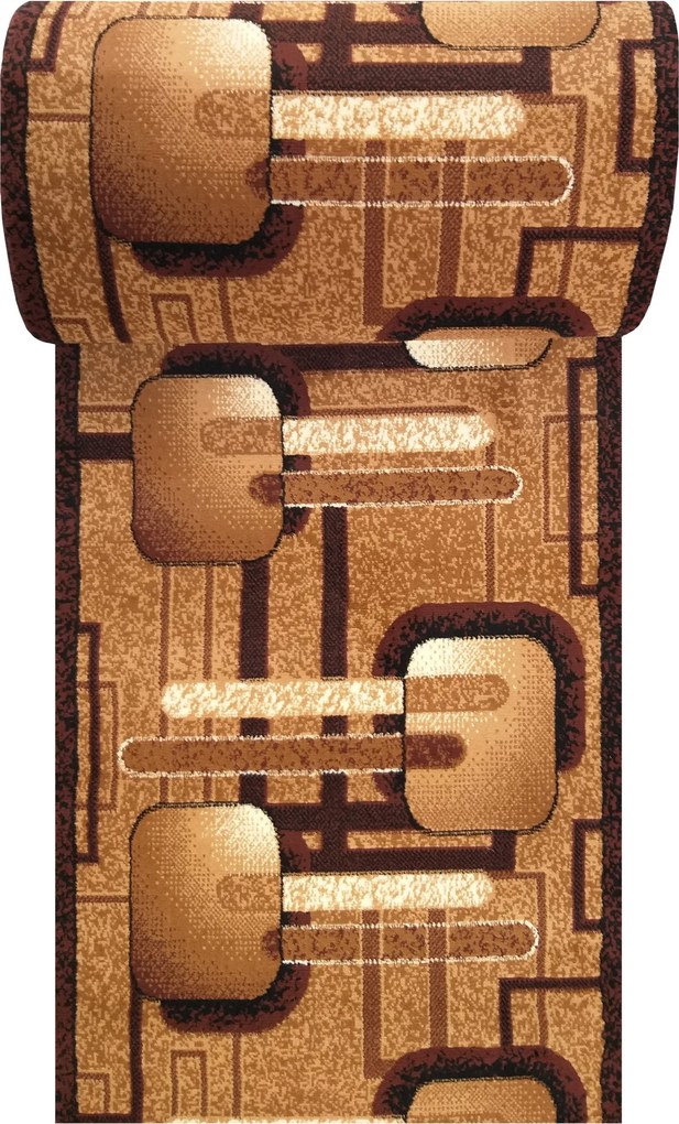 DY Koberec BCF Alfa 16 – hnedý – 60 – 150 cm Rozmer: 90 cm