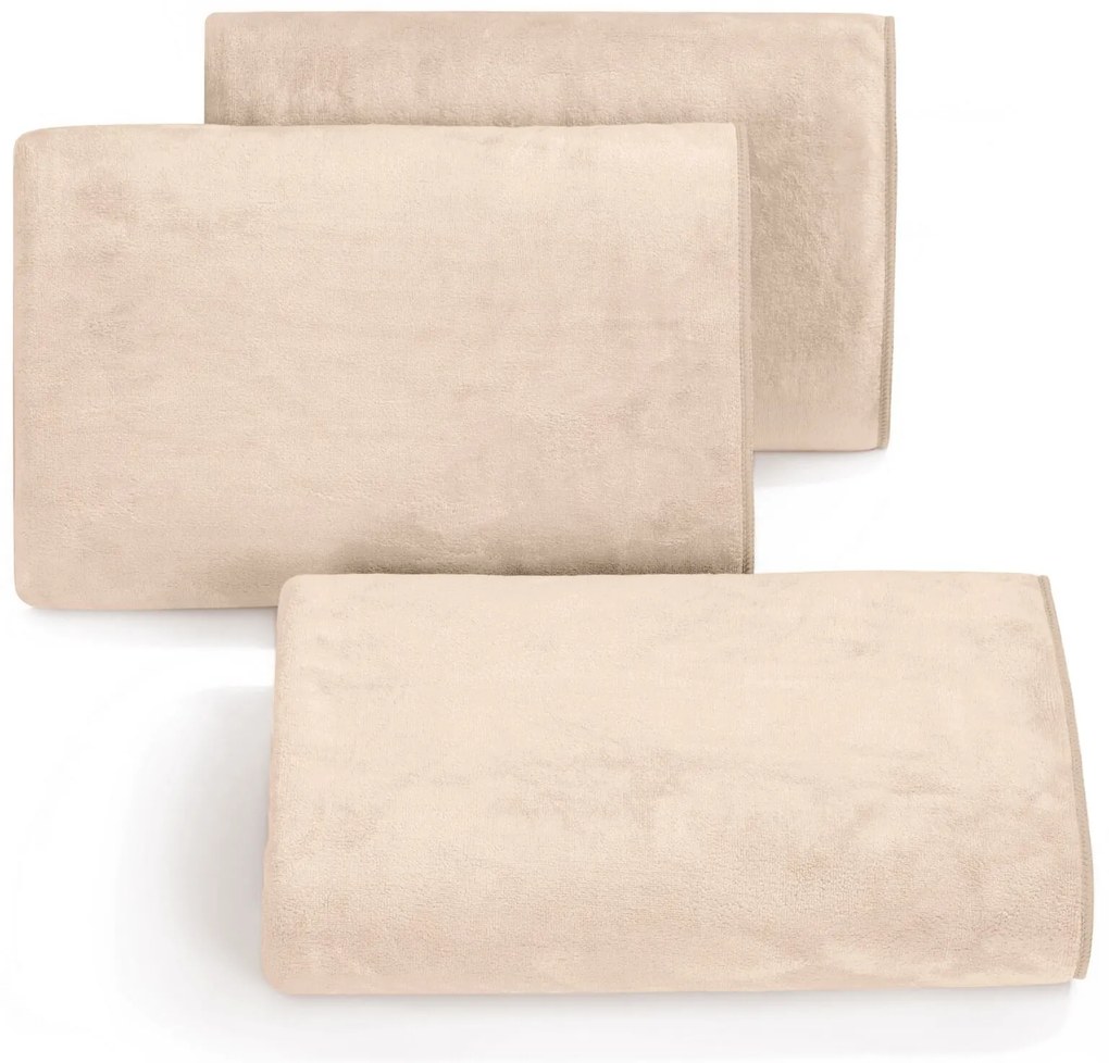 RÝCHLOSCHNÚCI UTERÁK Z MIKROVLÁKNA AMY2 SADA 6KS 50X90 CM BÉŽOVÁ