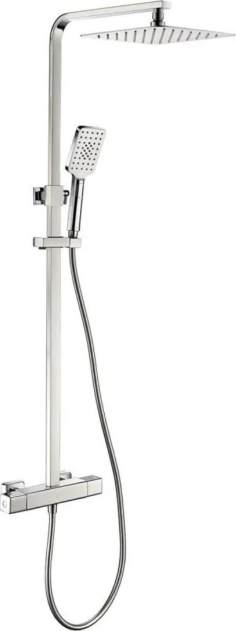 Sprchová súprava s termostatickou batériou NAESBY lesklý chróm