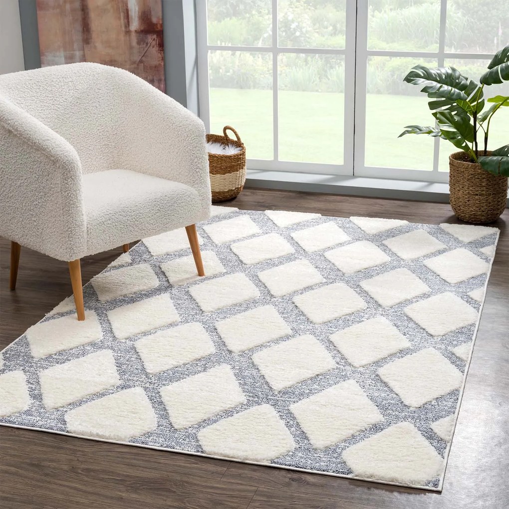 Dekorstudio Moderný koberec FOCUS 4497 sivý Rozmer koberca: 140x200cm