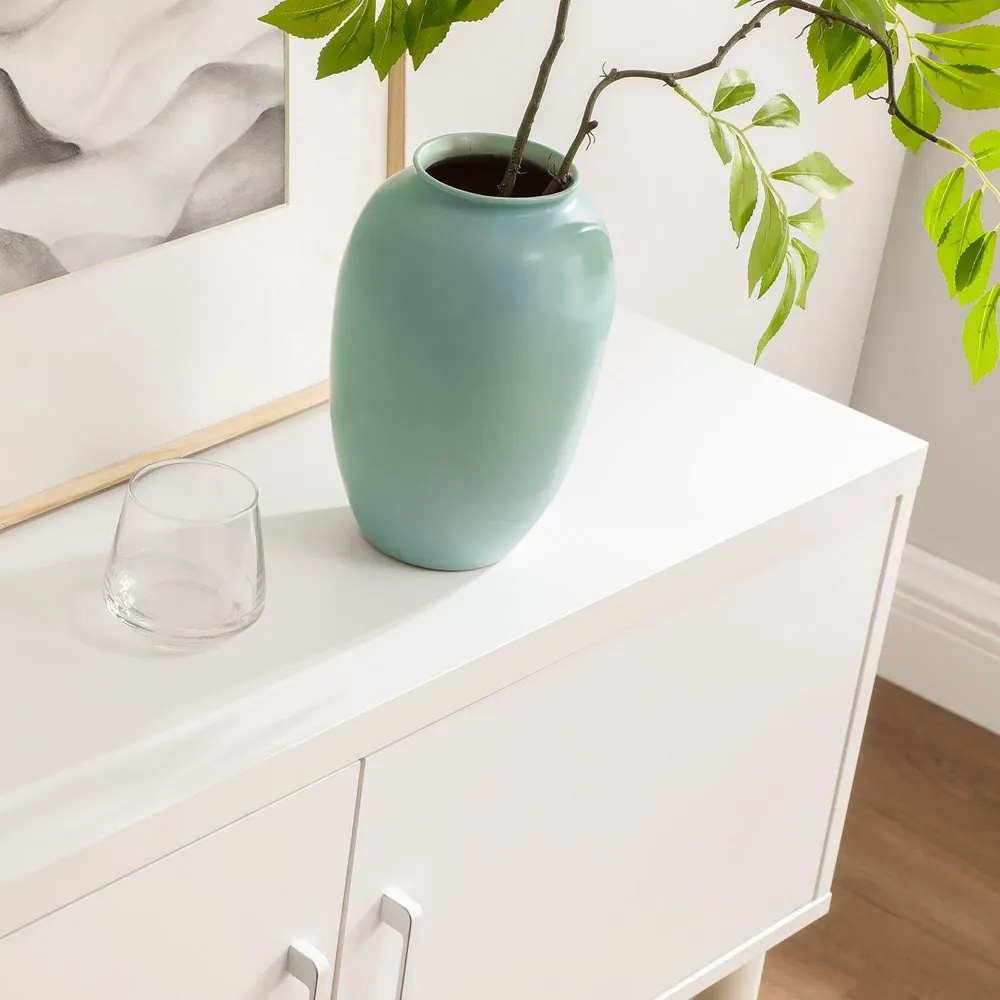 Skrinka na topánky VASAGLE s dvojkrídlovými dvierkami LHS051W01