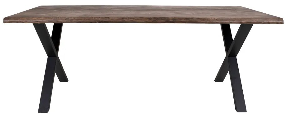 Dizajnový jedálenský stôl Jonathon 200 cm dymový dub