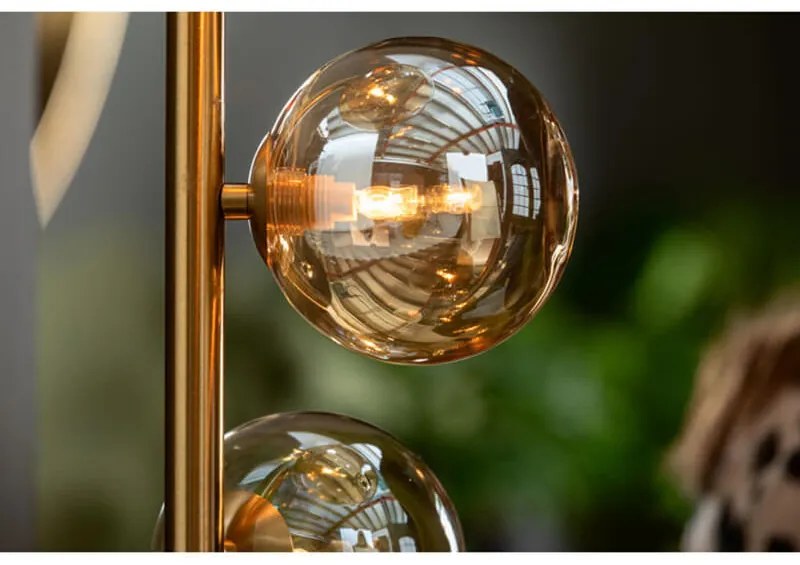Scala Balls stojacia lampa zlatá