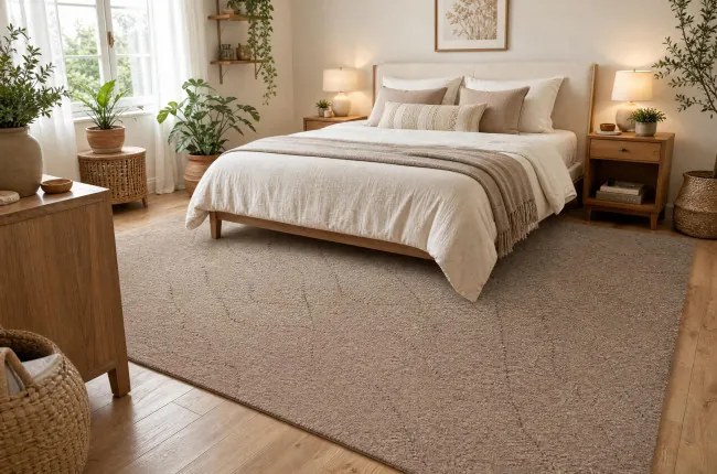 Koberec DUNE WOOL 497 03 TM620 hnedý