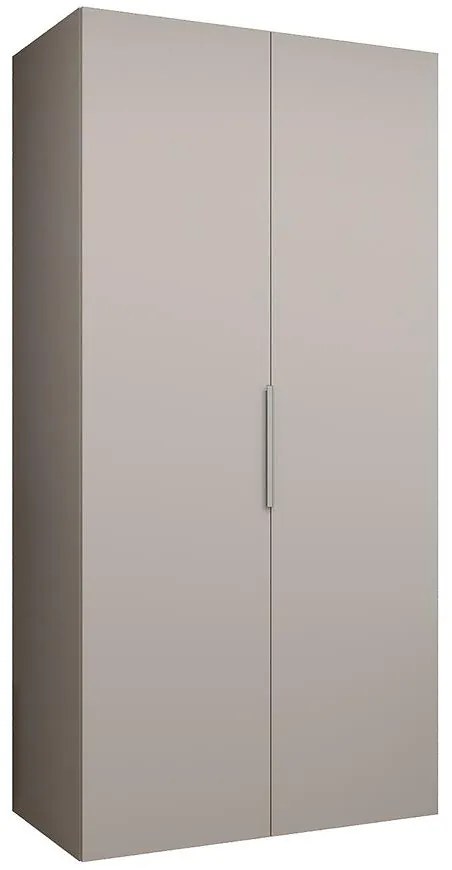 Skriňa Marbella I 100 kašmír/strieborný