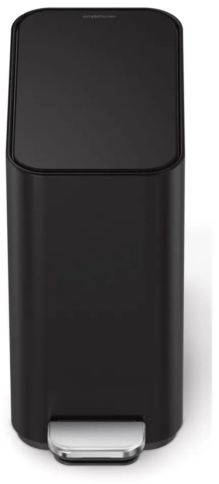 Pedálový oceľový odpadkový kôš 5 l – simplehuman
