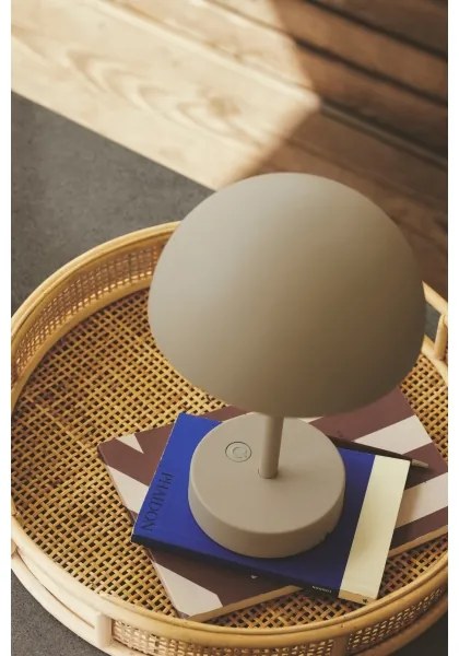 Nordlux - LED Stmievateľná nabíjacia stolná lampa ELLEN LED/2,8W/3,7V IP44 béžová