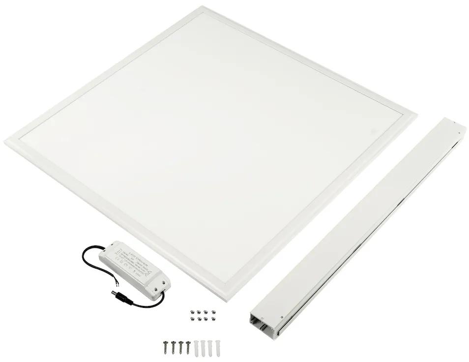 ECOLIGHT LED panel PRISADENÝ BRGD0185 - 60 x 60cm - 40W - 3500Lm - neutrálna biela