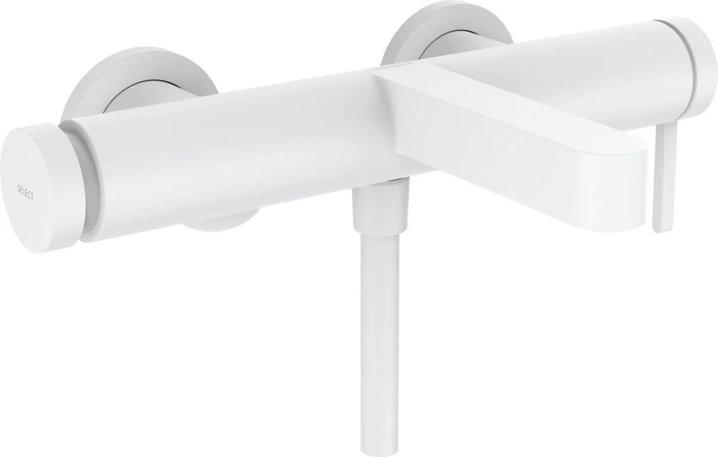 Hansgrohe Finoris, nástenná vaňová batéria, biela matná, HAN-76420700