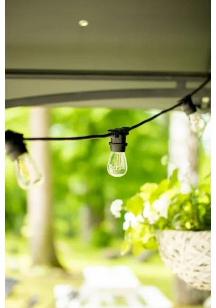 Vonkajšia dekoračná reťaz MIMOSA 20xE27/1,3W/230V IP44 20m