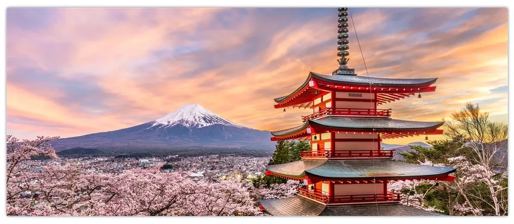 Obraz - Fuji (120x50 cm)
