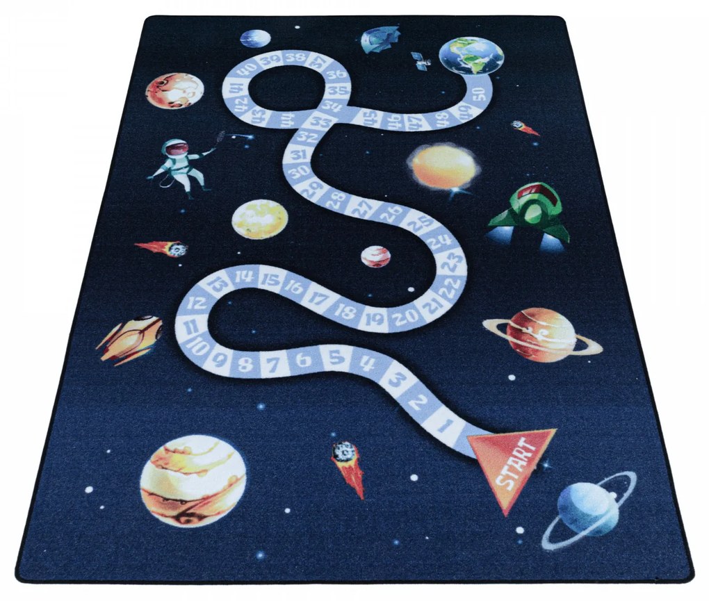 Kusový koberec Play 2910 navy, 140x200, modrá, detská izba, Ayyildiz