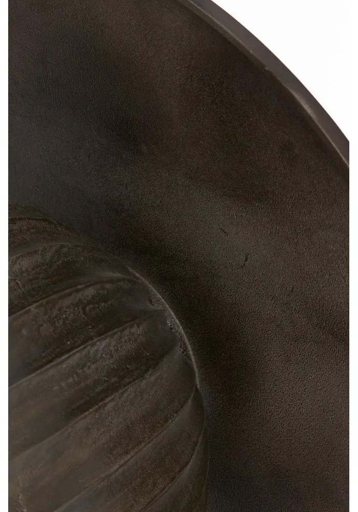 Kovový okrúhly odkladací stolík ø 70 cm Veglia – Light &amp; Living