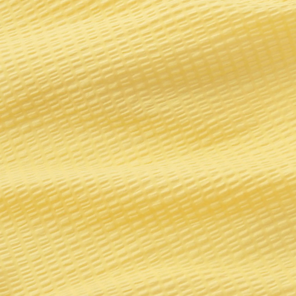 Goldea krepová obliečka na vankúš - žltá 30 x 50 cm