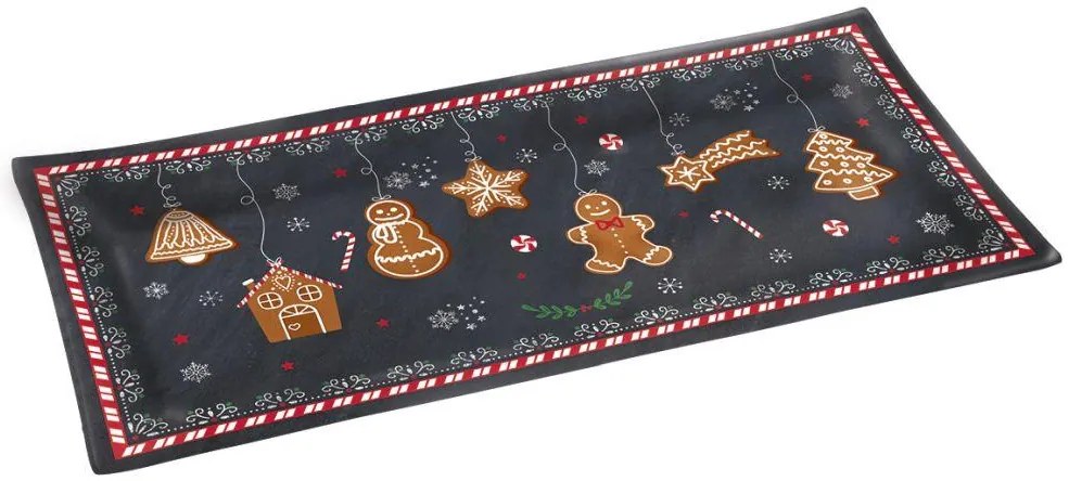 Vianočný servírovací tanier, 36 cm