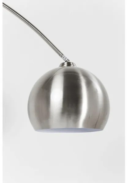Lounge Satin Small Deal Econo stojaca lampa strieborná