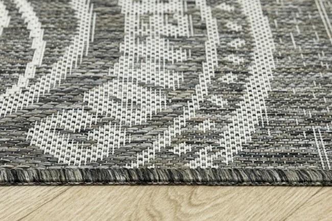 Koberec / Behúň FLEX 1907/P91 hnedý / sivý