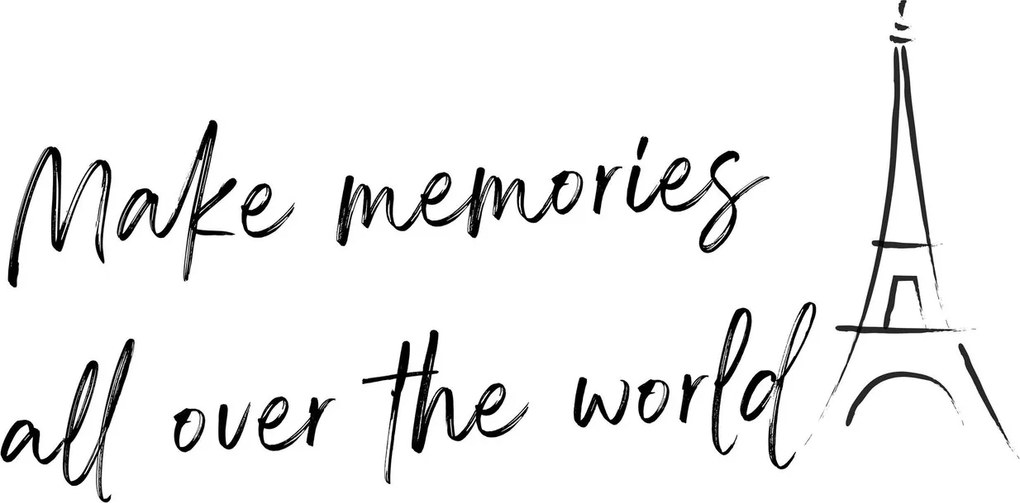 Obraz - Make memories (90x60 cm)
