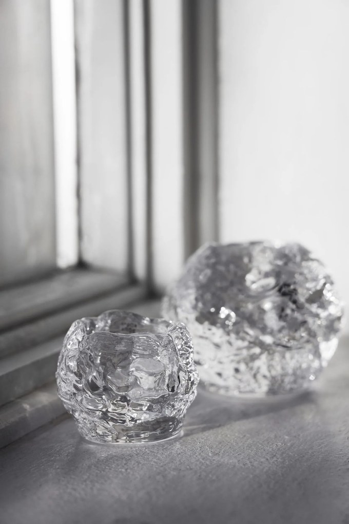 Stojan na čajovú sviečku Snowball 9 cm