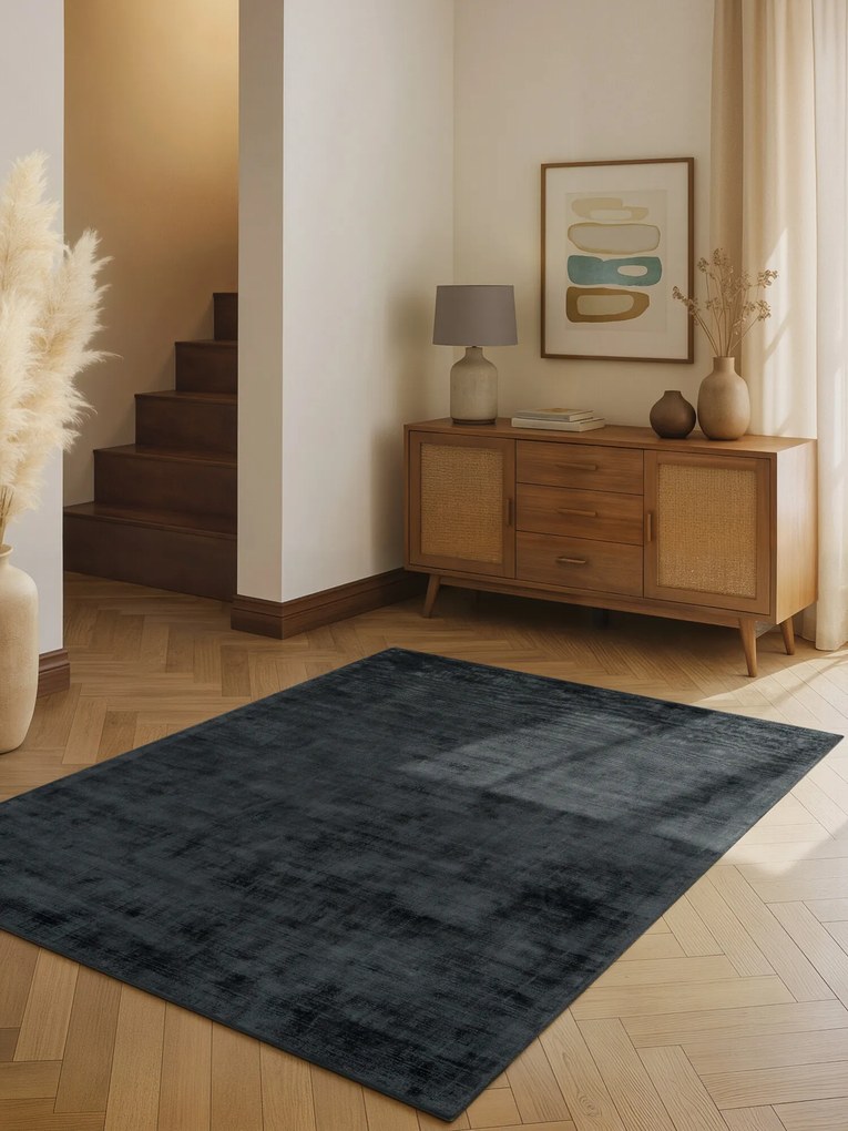 Vikosa, Kusový koberec Vikosa Jane 106299 Black, 160x230, čierna, detská izba