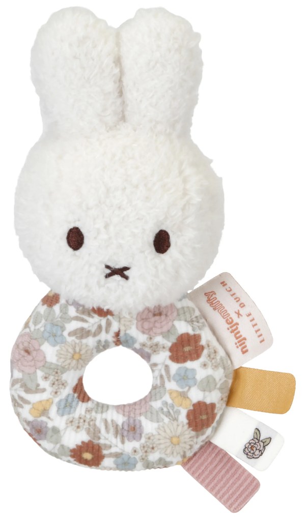 Hrkálka králiček Miffy Vintage Kvety