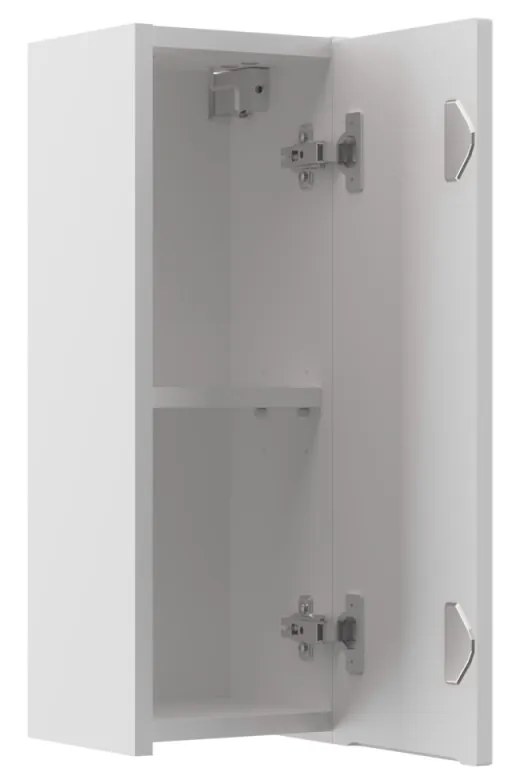 Kúpeľňová skrinka s košom na bielizeň Capri 811 1D dub kraft zlatý