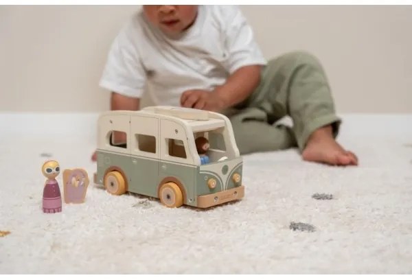 Little Dutch - Drevený karavan s príslušenstvom