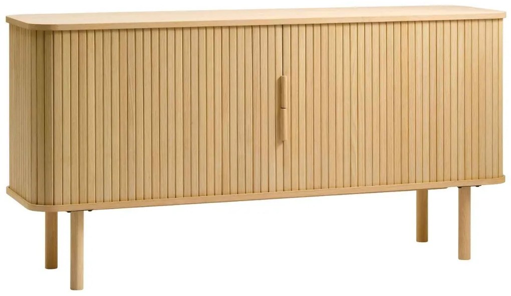 Dizajnová komoda Parveen 160 cm prírodný dub