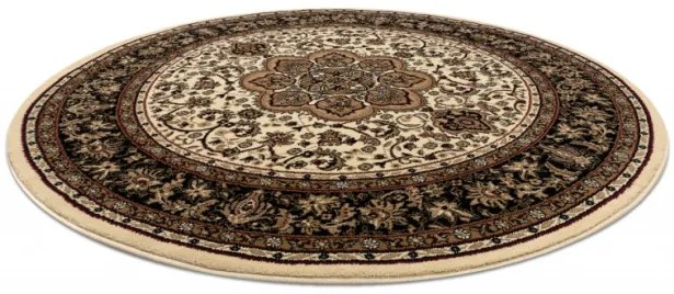 Koberec ROYAL ADR kruh vzor 521 karamel