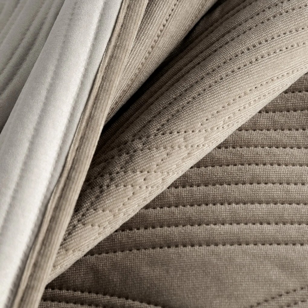 PREHOZ NA POSTEĽ VELVET2 170X210 CM BÉŽOVÝ