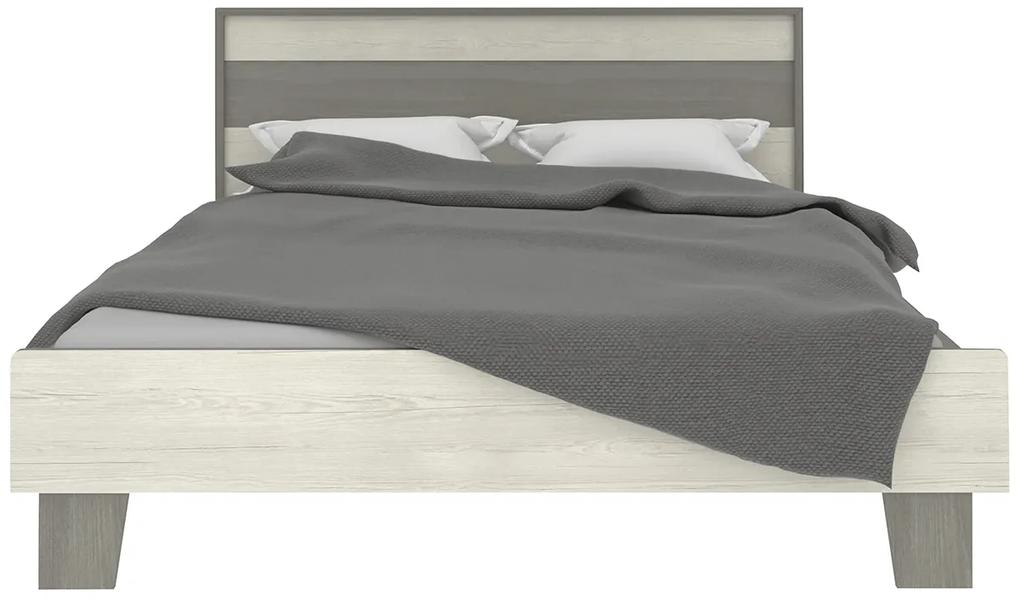 Manželská posteľ s roštom Salernes 140 - pino aurelio / madagascar / nelson