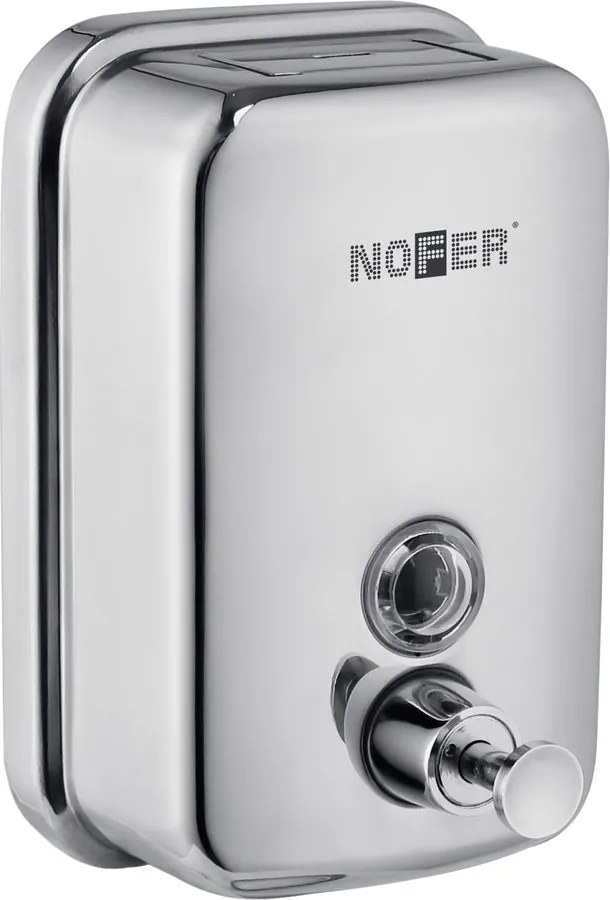 NOFER NOFER, Dávkovač mydla 600ml, lestená nerez, 03001.06.B