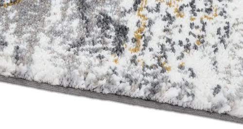 Koberce Breno Kusový koberec LUSH SEWING grey, sivá, viacfarebná,133 x 190 cm