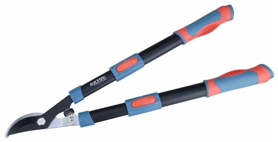 Extol Premium - Teleskopické nožnice na konáre dvojsečné 640-905 mm
