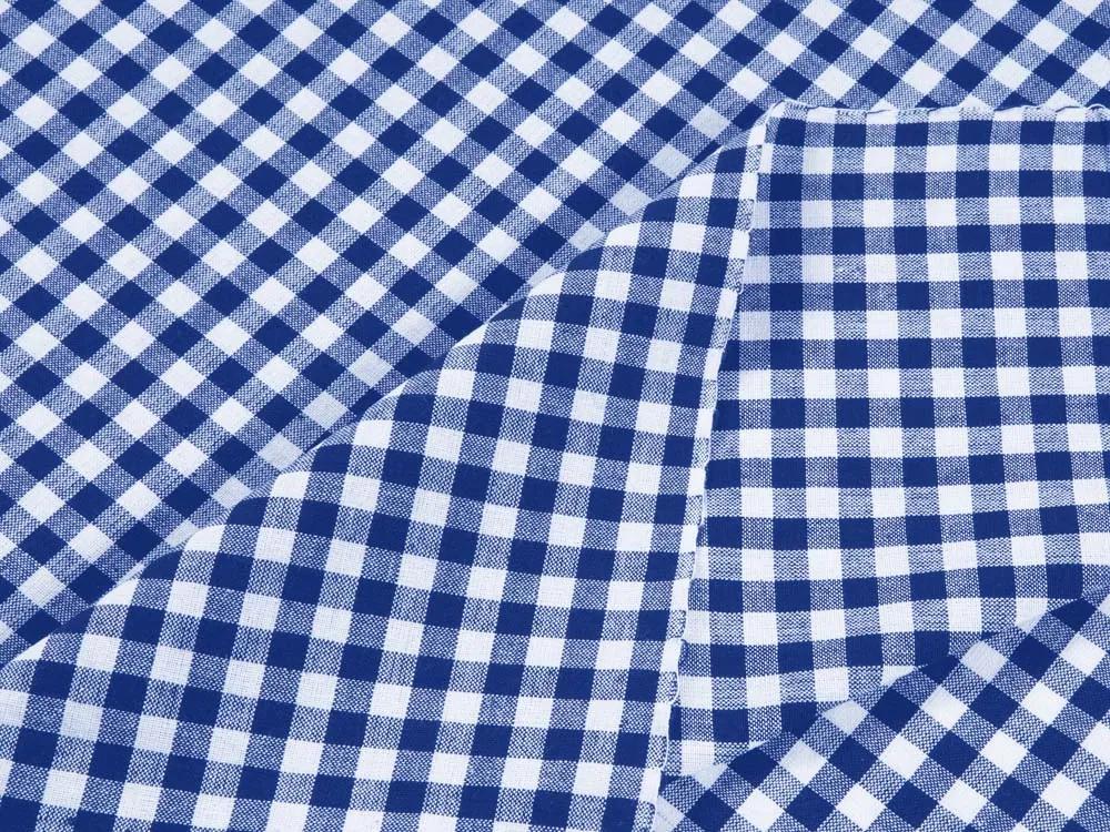 Biante Bavlnené prestieranie na stôl Olivia OL-011 Modro-biela kocka malá 30x40 cm