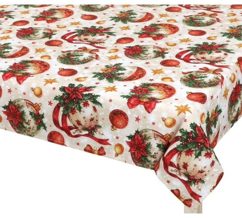 Bellatex Obrus ​​Vianočné ozdoby, 70 x 70 cm, 70 x 70 cm