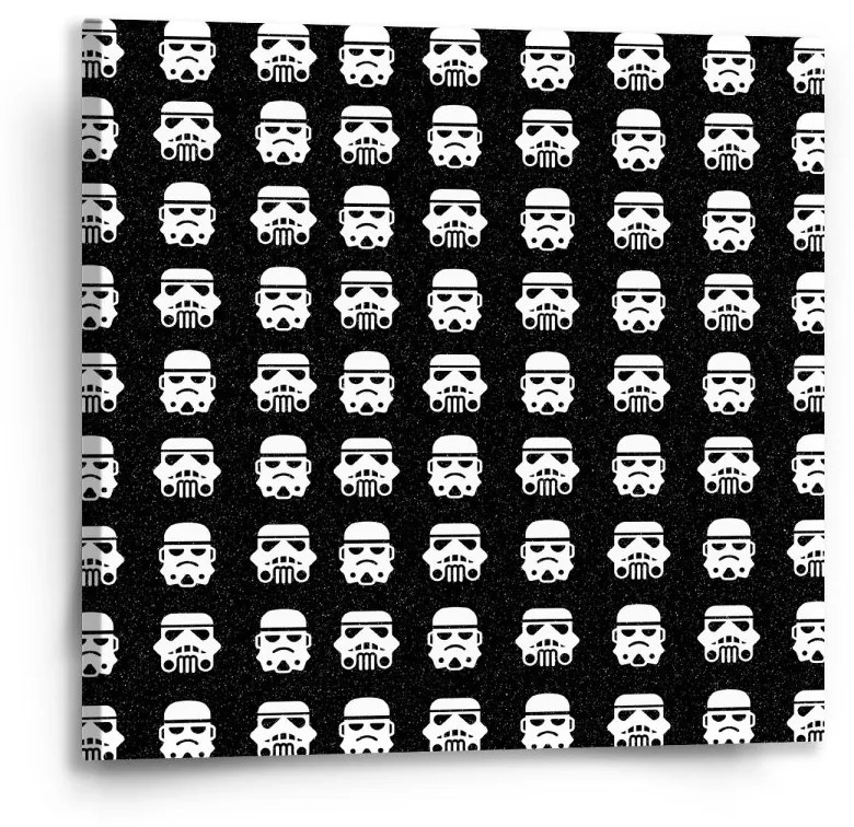 Sablio Obraz Star Wars Stormtrooper Pattern - 50x50 cm