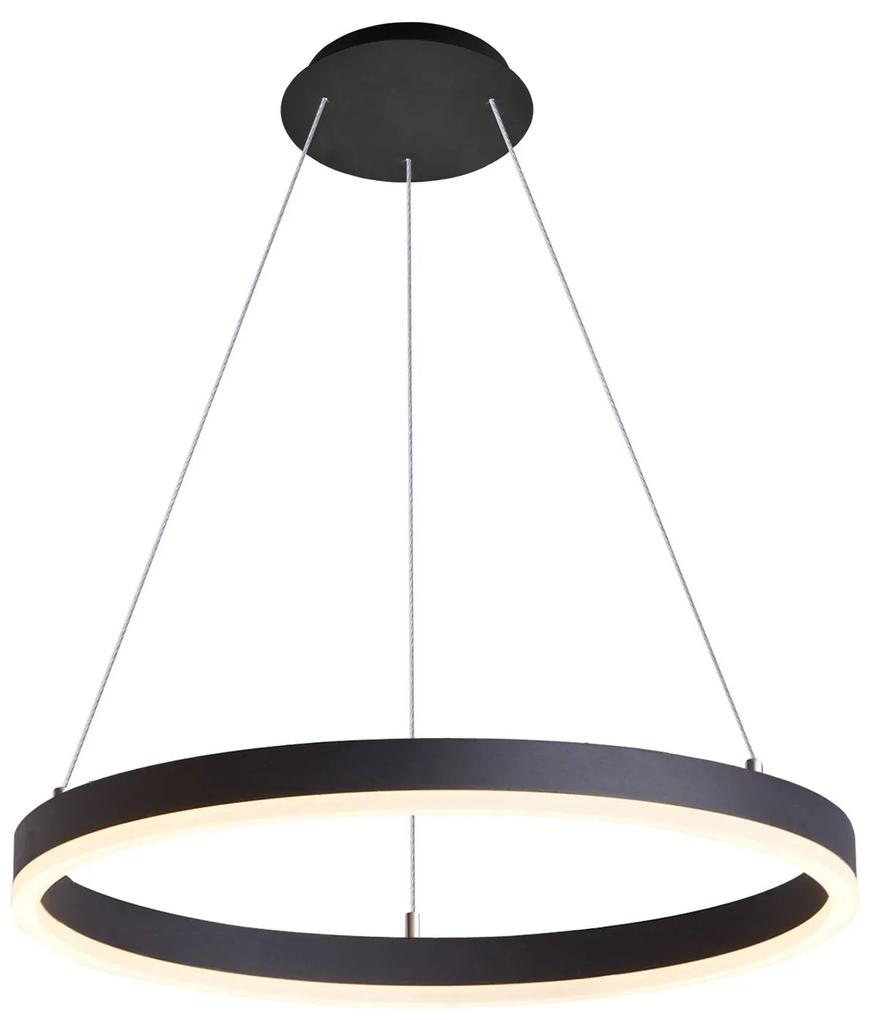 Arcchio Albiona LED závesná lampa, 1 krúžok, 60 cm