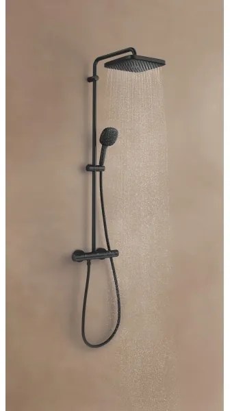GROHE 266962431 - Sprchový systém VITALIO COMFORT 250 250 × 250 mm čierny