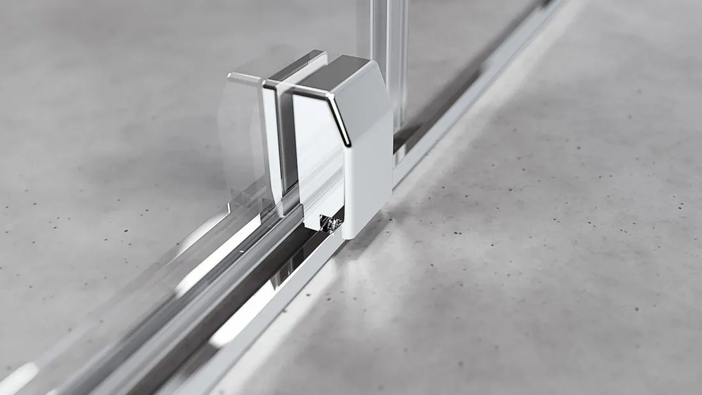 Polysan Sapho, ROLLS LINE sprchové dvere 1100mm, výška 2000mm, číre sklo