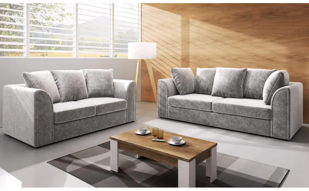 Sedacia zostava CLOE, JumboGrey+ViperBlack