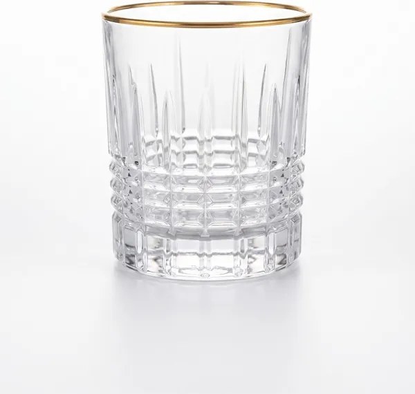 BOHEMIA PRESTIGE PERFECTO GOLD POHÁR NA WHISKY 300ML SADA 6KS