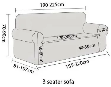 4Home Napínací poťah na sedačku Magic clean zelená, 190 - 230 cm