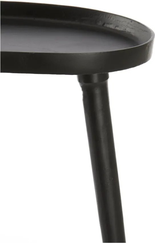 Kovový odkladací stolík 30x53 cm Lienz – Light &amp; Living