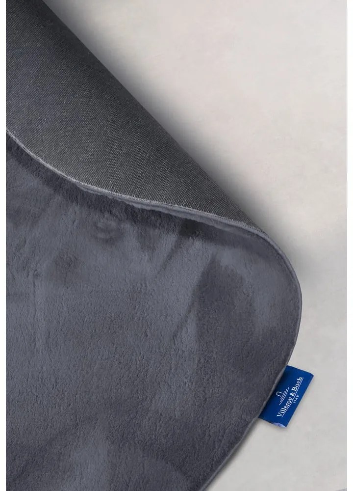 Antracitový okrúhly koberec ø 200 cm Leon – Villeroy&amp;Boch