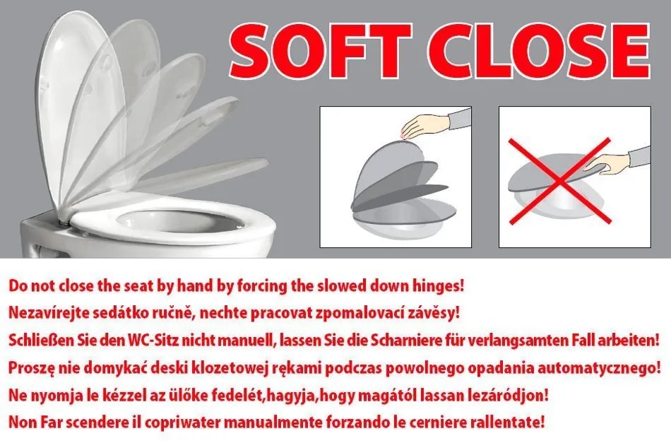 GSI GSI, KUBE X, NORM WC sedátko Soft Close SLIM, duroplast, biela, MS76SN11