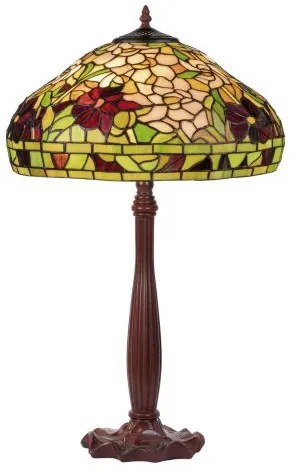 Svietidlo Tiffany stolné ACAMAR 64*Ø40 2*E27